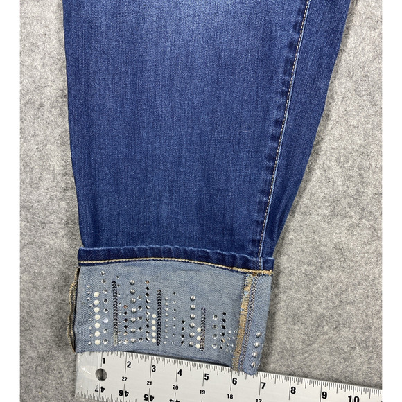 Lane Bryant Blue Ankle & Cropped Jeans - Picture 7 of 10